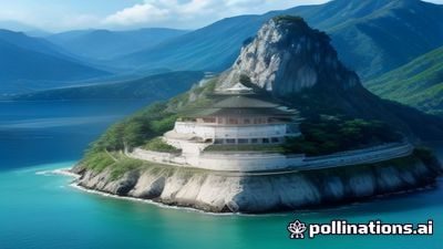 国漫仙侠专区封面，水墨山水背景中的仙侠人物，中国风美学